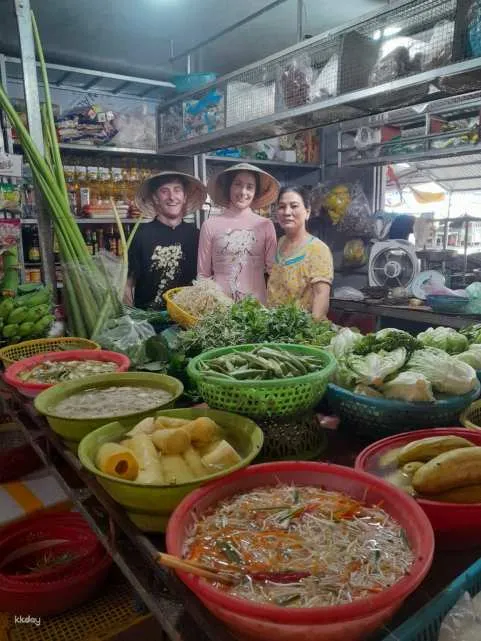 [Half Day] Private Cooking Class & Bamboo Round Boat Tour