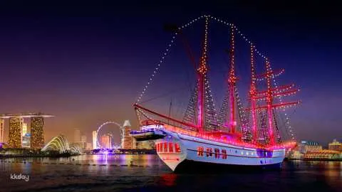 Royal Albatross City Lights Dinner Cruise with Free Flow Soft Drinks | Depart from Resorts World Sentosa, Singapore