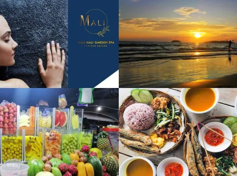 Kota Kinabalu City Attraction & Spa Half Day Private Tour: State Mosque / Handicraft Market / Mali-Mali Garden Spa / Tanjung Aru Beach Night Market | Malaysia